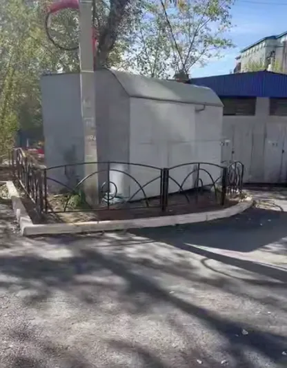 Благоустройство двора на улице Июньской, 24 в Чите